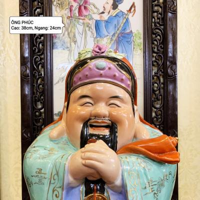 TƯỢNG TAM ĐA PHÚC LỘC THỌ 3 MẦU